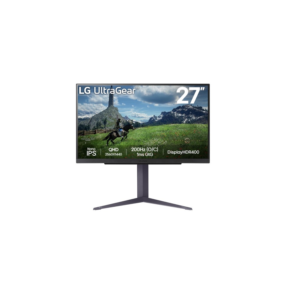 27GS85QX-B.AEU LG 27GS85QX-B Monitor PC 68,6 cm (27") 2560 x 1440 Pixel Quad HD LCD Nero