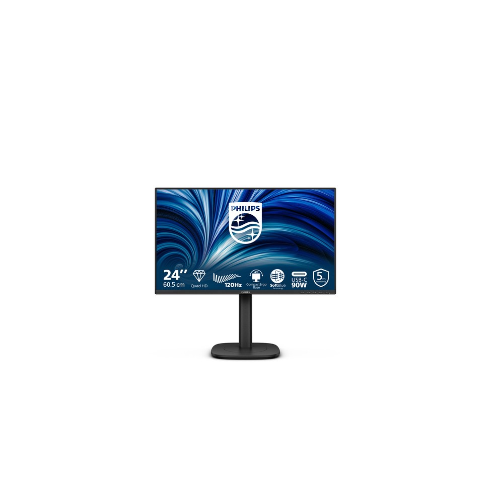 24B2U3601/00 Philips 24B2U3601 Monitor PC 60,5 cm (23.8") 2560 x 1440 Pixel Quad HD LCD Nero