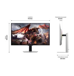 LS32DG800SUXEN Samsung Monitor Gaming Odyssey OLED G8 da 32'' UHD Flat