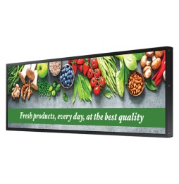 LH37SHCEBGBXEN Samsung SH37C Design panorama 94 cm (37") LCD Wi-Fi 700 cd/m² Nero Tizen 7.0 24/7
