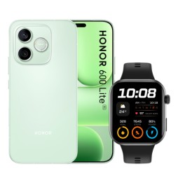 0166440311 Honor BUNDLE 600 LITE 256GB S GREEN+WATCH 2i BLACK 16,8 cm (6.6") Doppia SIM 5G USB tipo-