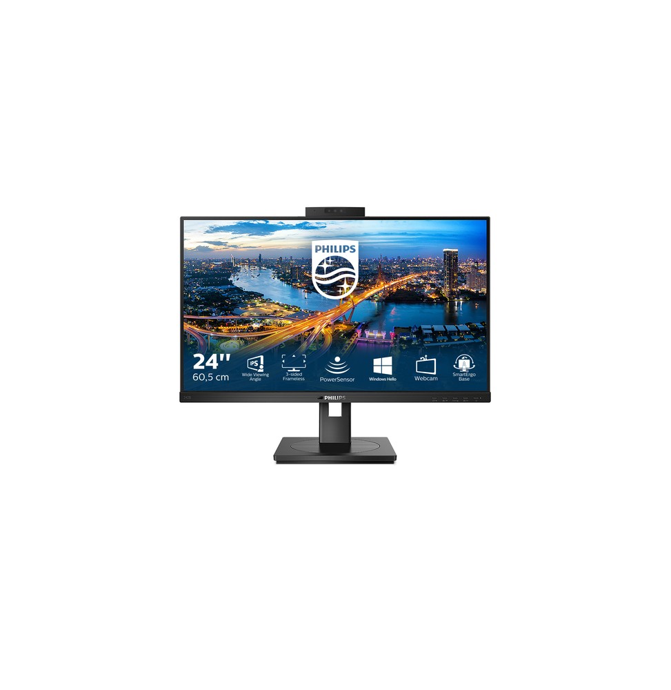 Philips B Line 242B1H/00 Monitor PC 60,5 cm (23.8") 1920 x 1080 Pixel Full HD LED Nero