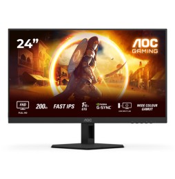 AOC G4 24G4HRE Monitor PC 60,5 cm (23.8") 1920 x 1080 Pixel Full HD LED Nero, Rosso