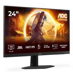 AOC G4 24G4HRE Monitor PC 60,5 cm (23.8") 1920 x 1080 Pixel Full HD LED Nero, Rosso
