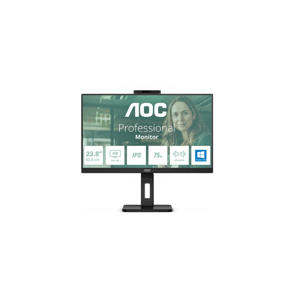 AOC 24P3CW Monitor PC 60,5 cm (23.8") 1920 x 1080 Pixel Full HD LED Nero