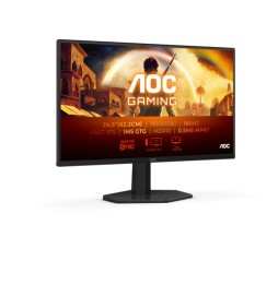 AOC G4 25G42E Monitor PC 62,2 cm (24.5") 1920 x 1080 Pixel Full HD LED Nero, Rosso