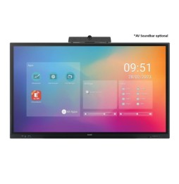 Sharp PN-LC862 Pannello piatto per segnaletica digitale 2,18 m (86") LCD Wi-Fi 450 cd/m² 4K Ultra HD Nero Touch screen
