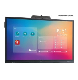 Sharp PN-LC862 Pannello piatto per segnaletica digitale 2,18 m (86") LCD Wi-Fi 450 cd/m² 4K Ultra HD Nero Touch screen