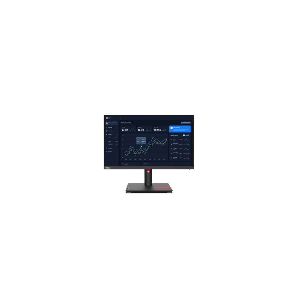 Lenovo ThinkVision T22i-30 Monitor PC 54,6 cm (21.5") 1920 x 1080 Pixel Full HD LED Nero