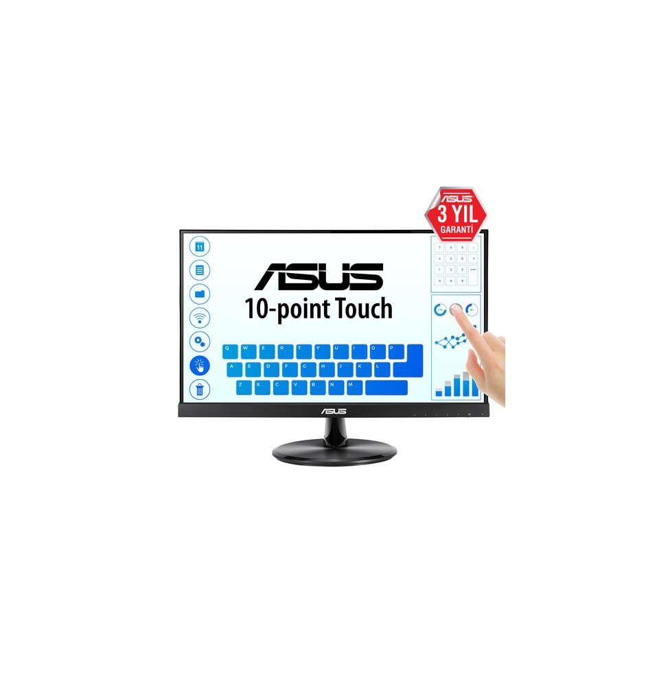 ASUS VT229H Monitor PC 54,6 cm (21.5") 1920 x 1080 Pixel Full HD LED Touch screen Nero