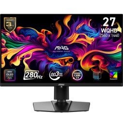 MSI MAG 271QP QD-OLED X28 Monitor PC 67,3 cm (26.5") 2560 x 1440 Pixel Wide Quad HD Nero