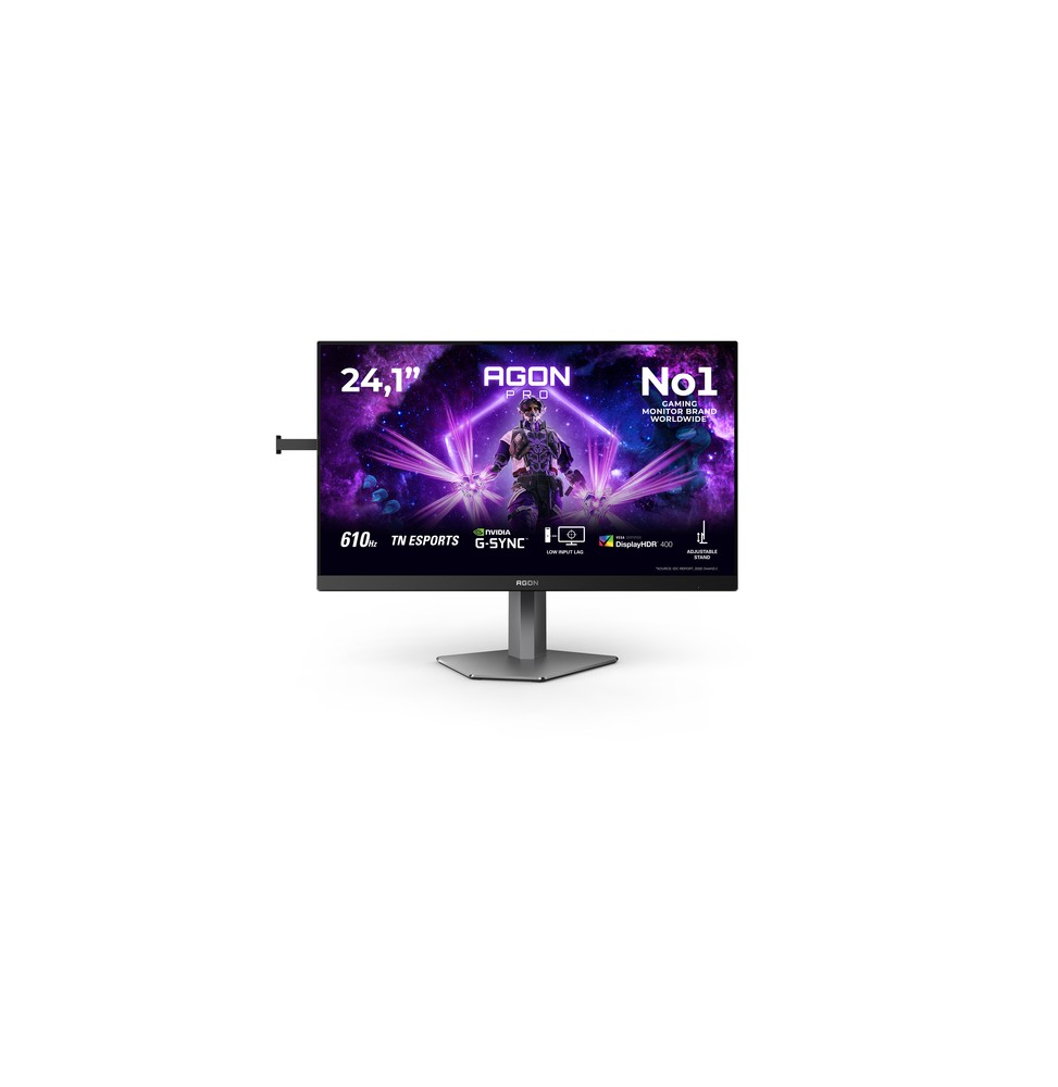 AOC G2 AG246FK6 Monitor PC 61,2 cm (24.1") 1920 x 1080 Pixel Full HD LED Nero, Grigio