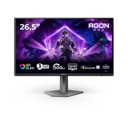 AOC AGON PRO AG276QKD2 Monitor PC 67,3 cm (26.5") 2560 x 1440 Pixel Quad HD QD-OLED Nero, Grigio