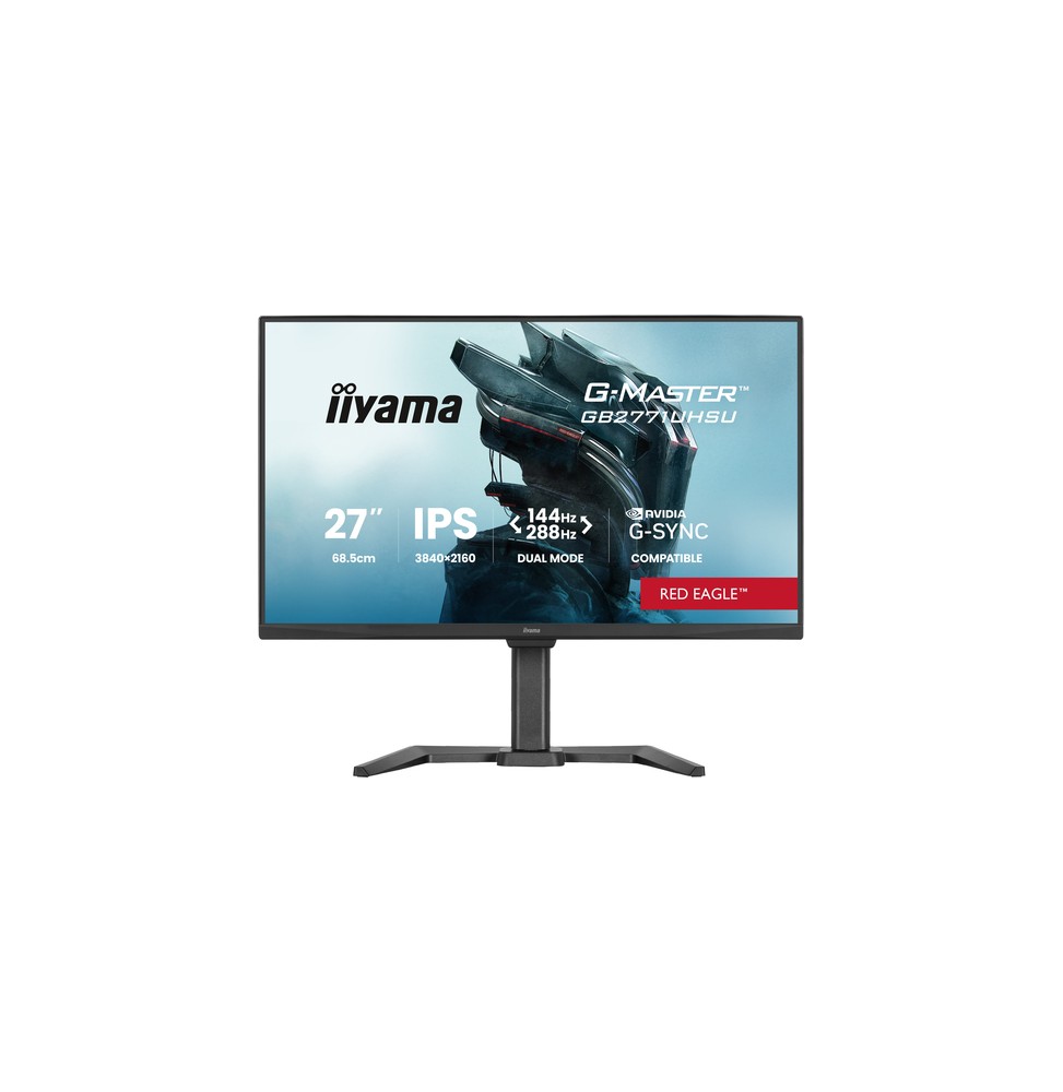 iiyama G-MASTER GB2771UHSU-B1 Monitor PC 68,6 cm (27") 3840 x 2160 Pixel 4K Ultra HD LED Nero
