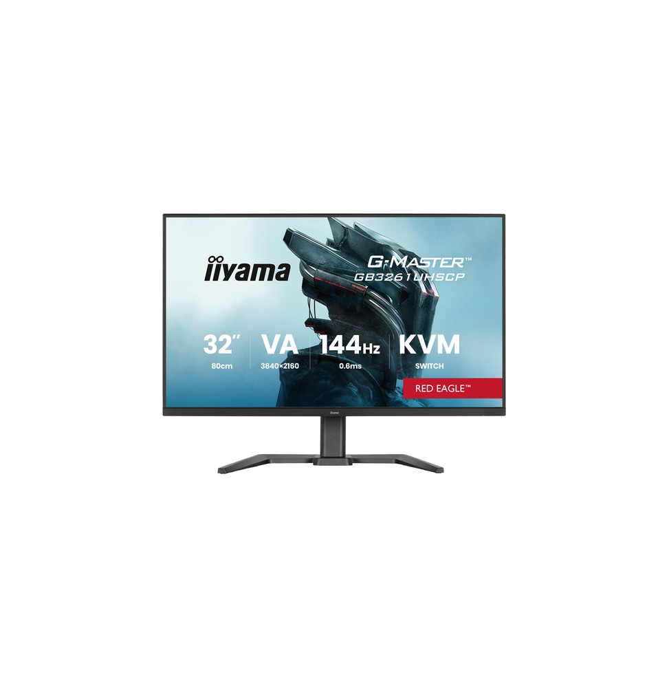 iiyama G-MASTER GB3261UHSCP-B1 Monitor PC 80 cm (31.5") 3840 x 2160 Pixel 4K Ultra HD LED Nero