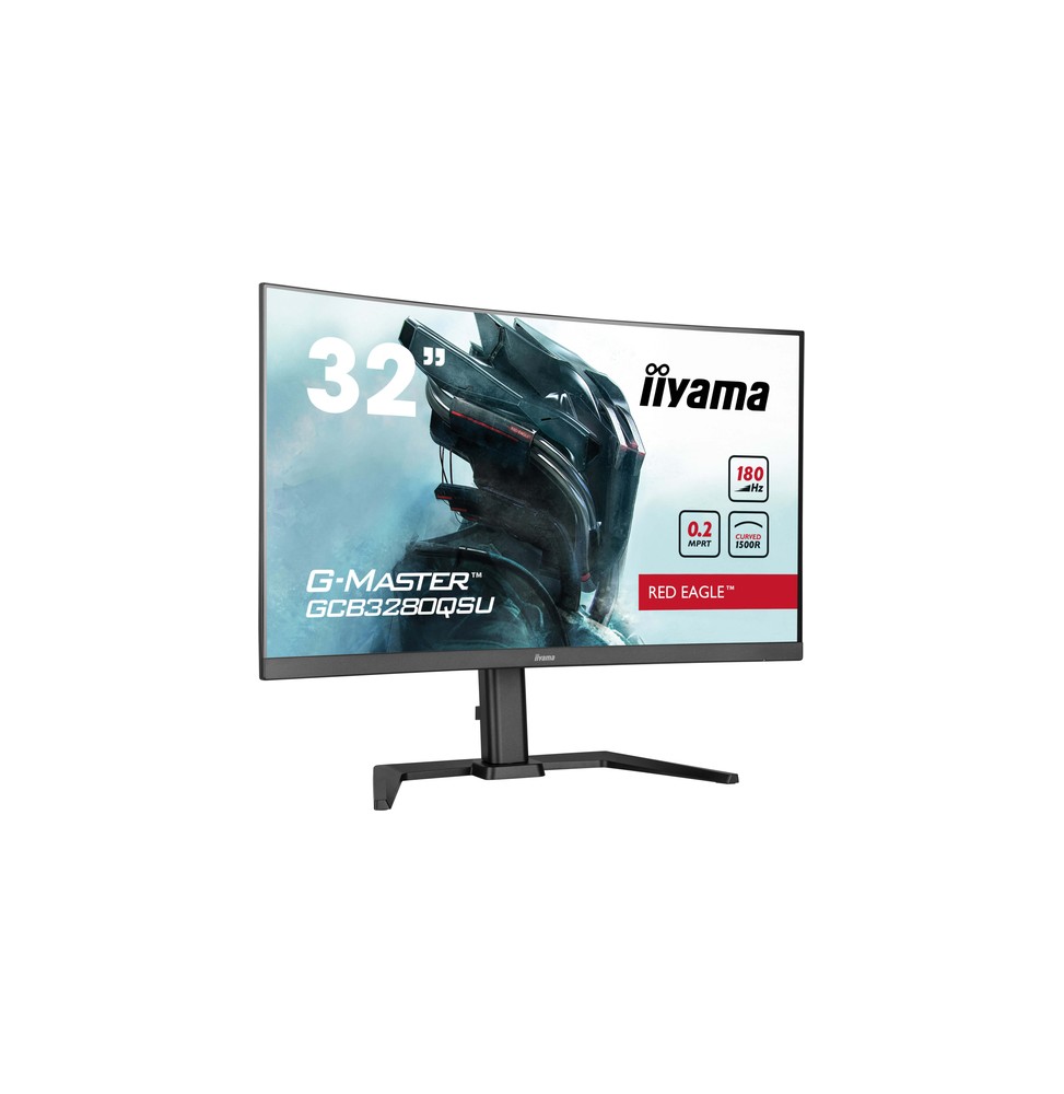 iiyama G-MASTER GCB3280QSU-B2 Monitor PC 80 cm (31.5") 2560 x 1440 Pixel Dual QHD LED Nero