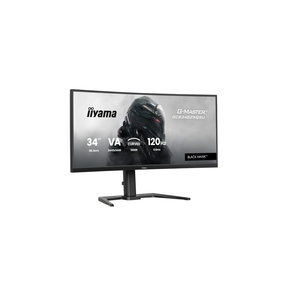 iiyama GCB3482WQSU-B1 Monitor PC 86,4 cm (34") 3440 x 1440 Pixel UltraWide Quad HD LED Nero