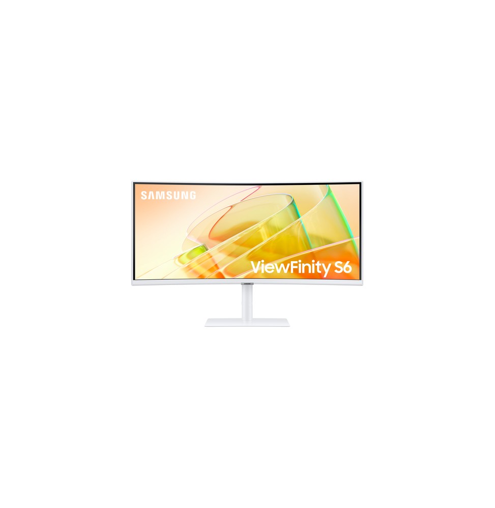 Samsung S65TC Monitor PC 86,4 cm (34") 3440 x 1440 Pixel UltraWide Quad HD LED Bianco