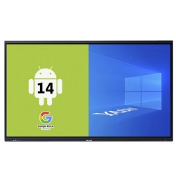 YASHI LY8622 visualizzatore di messaggi Pannello piatto per segnaletica digitale 2,18 m (86") LCD Wi-Fi 560 cd/m² 4K Ultra HD