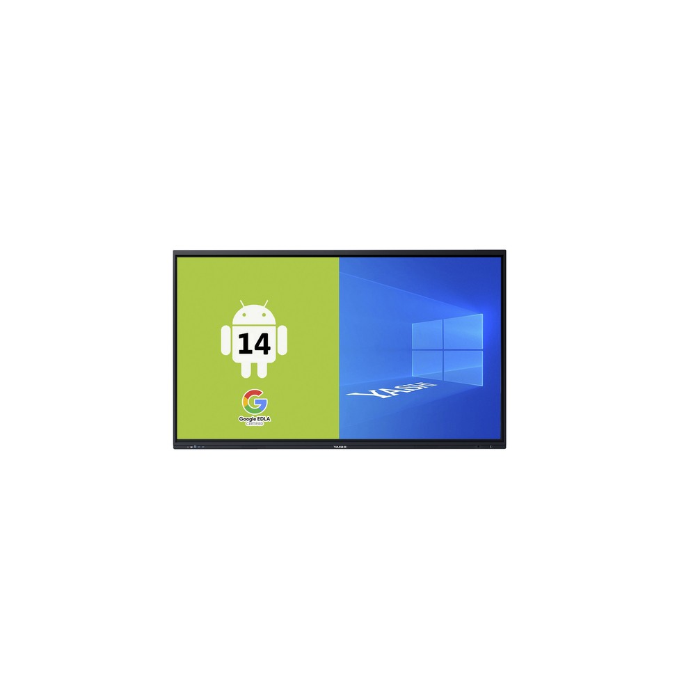 YASHI LY8622 visualizzatore di messaggi Pannello piatto per segnaletica digitale 2,18 m (86") LCD Wi-Fi 560 cd/m² 4K Ultra HD