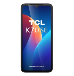 TCL K70 SE 16,7 cm (6.56") Doppia SIM Android 16.0 4G USB tipo-C 4 GB 64 GB 3000 mAh Nero, Indaco