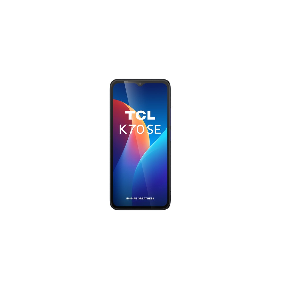 TCL K70 SE 16,7 cm (6.56") Doppia SIM Android 16.0 4G USB tipo-C 4 GB 64 GB 3000 mAh Nero, Indaco