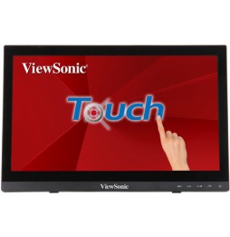 Viewsonic TD1630-3 Monitor PC 39,6 cm (15.6") 1366 x 768 Pixel HD LCD Touch screen Multi utente Nero