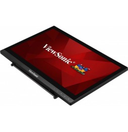 Viewsonic TD1630-3 Monitor PC 39,6 cm (15.6") 1366 x 768 Pixel HD LCD Touch screen Multi utente Nero