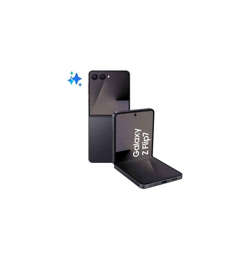 Samsung Galaxy Z Flip7 Smartphone AI, RAM 12GB, 256GB, Display 4,1' Super AMOLED/6,9' Dynamic AMOLED 2X, Fotocamera 50MP,