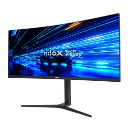 Nilox MONITOR 34' NXM344KD11 ULTRAWIDE 4K CURVO 144HZ 2HDMI 2DP 1MS MMDIA Monitor PC 86,4 cm (34') 3440 x 1440 Pixel UltraWide