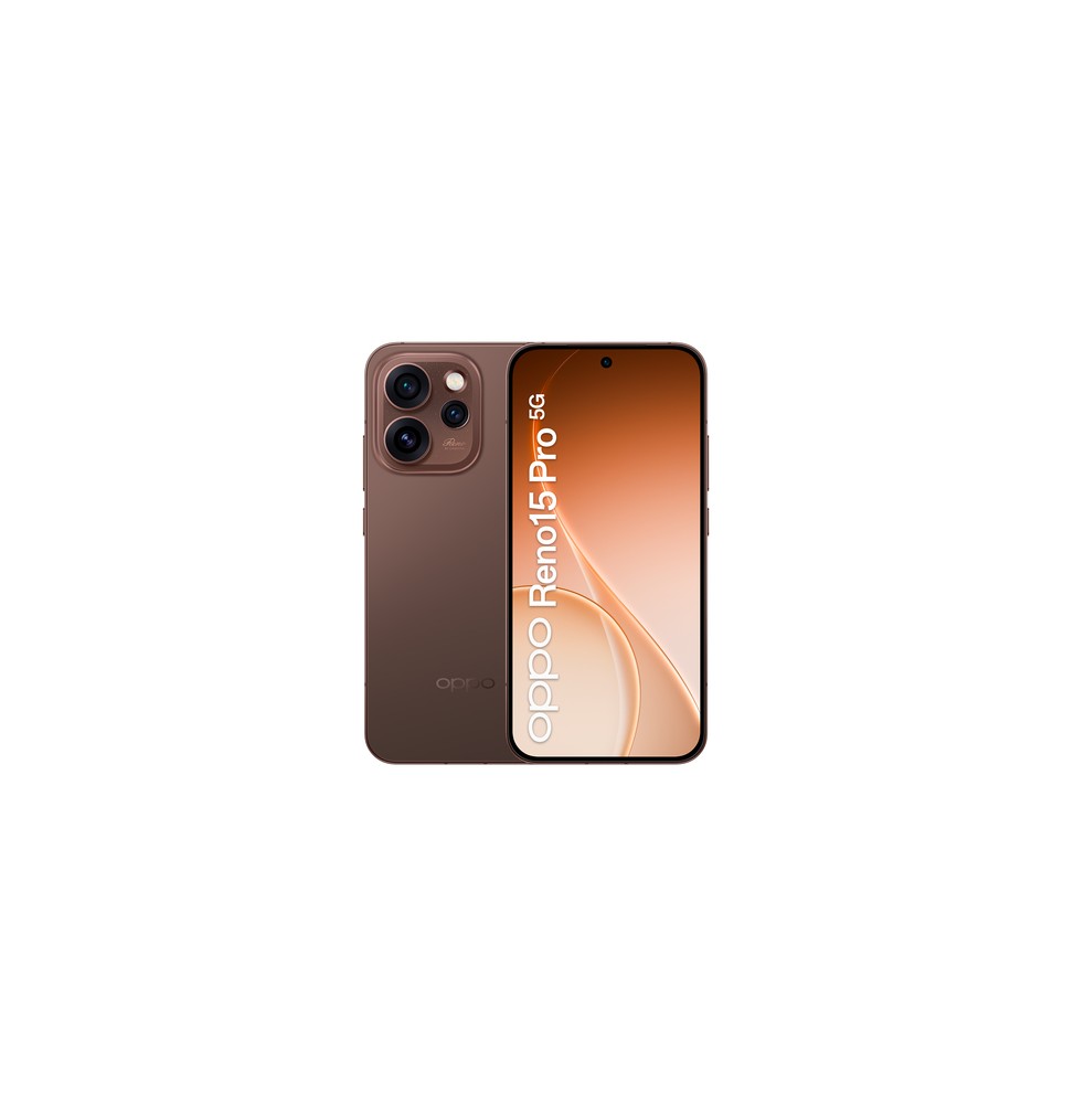 OPPO Reno15 Pro 5G AI Smartphone, Tripla fotocamera 200+50+50MP, Selfie 50MP, Display 6.32” 120HZ AMOLED FHD+, 6200mAh, RAM