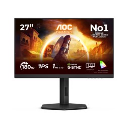 AOC G4 27G4X Monitor PC 68,6 cm (27') 1920 x 1080 Pixel Full HD LED Nero, Grigio