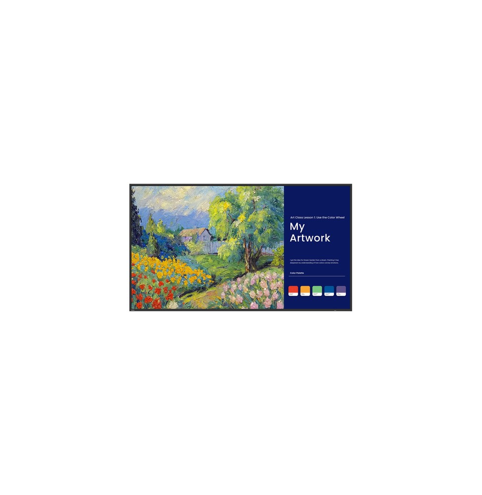 BenQ SL5504 Smart Signage Display Pannello piatto per segnaletica digitale 139,7 cm (55') LCD 500 cd/m² 4K Ultra HD Nero