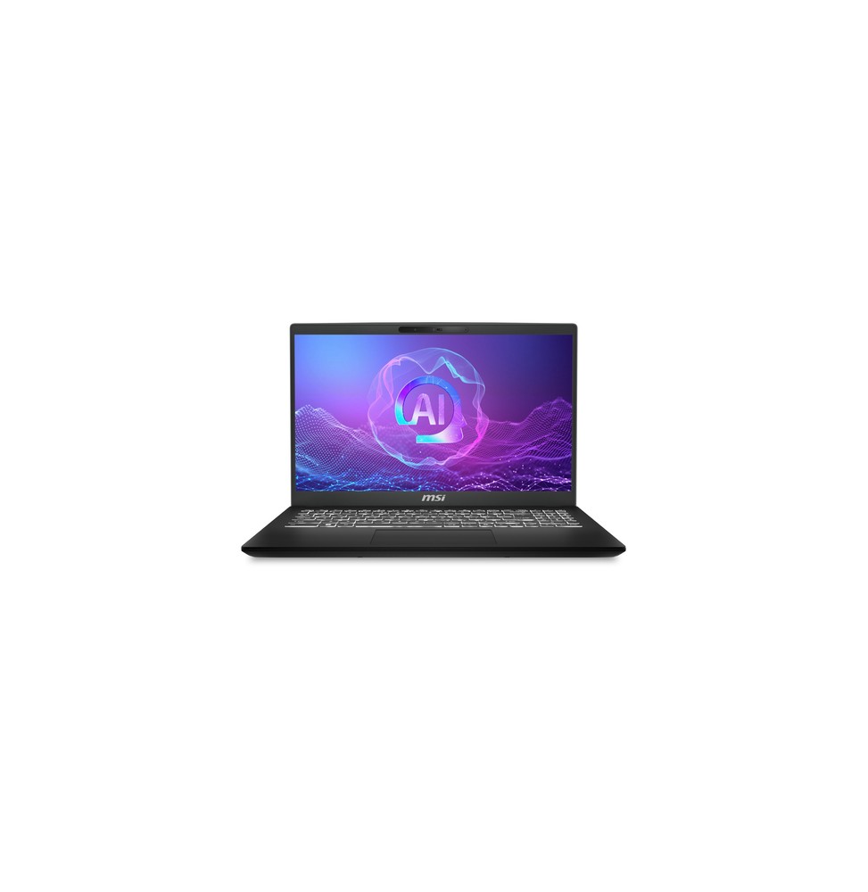 MSI Modern 15 H AI C2HMG-285IT Intel Core Ultra 9 285H Computer portatile 39,6 cm (15.6') Full HD 32 GB DDR5-SDRAM 1 TB SSD