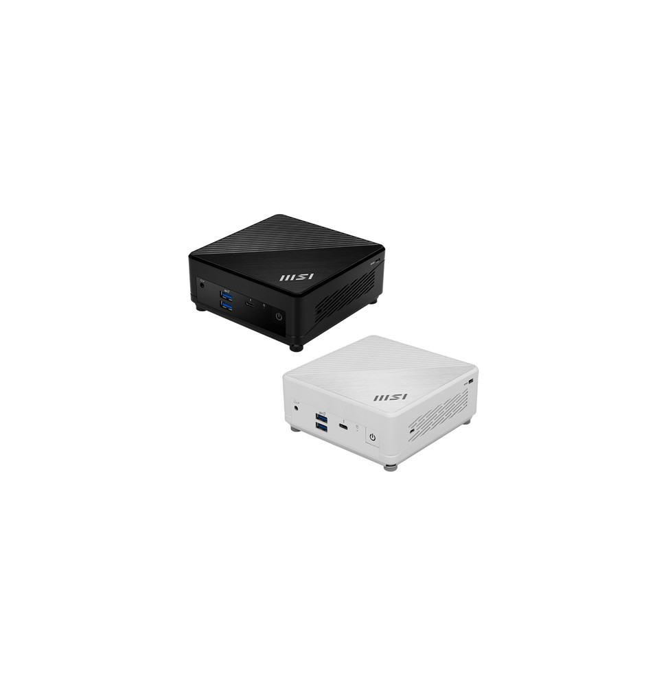 MSI Cubi 5 12M Intel® Core™ i3 i3-1215U DDR4-SDRAM Windows 11 Home Mini PC Mini PC barebone Nero