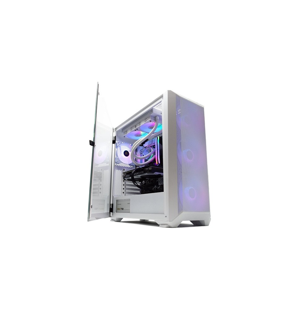 PC Components PCC-IMP3-13600KF-4070-WHT PC Intel® Core™ i5 i5-13600KF 32 GB DDR5-SDRAM 1 TB SSD NVIDIA GeForce RTX 4070 Tower