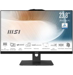 MSI Modern AM242TP 1M-2267XEU Intel Core 5 120U 60,5 cm (23.8') 1920 x 1080 Pixel PC All-in-one 8 GB DDR5-SDRAM 512 GB SSD