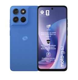 Motorola moto g57 17,1 cm (6.72') Doppia SIM Android 16.0 5G USB tipo-C 8 GB 256 GB 5200 mAh Blu
