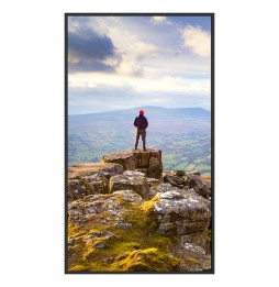 Sharp PN-E439 Pannello piatto per segnaletica digitale 109,2 cm (43') LCD 350 cd/m² 4K Ultra HD Nero 16/7