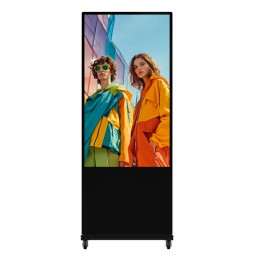 Hikvision DS-D6055UT-D/S visualizzatore di messaggi Design chiosco 139,7 cm (55') LED Wi-Fi 500 cd/m² 4K Ultra HD Nero Touch