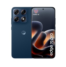 Motorola edge 70 pro 17,2 cm (6.78') Doppia SIM Android 16.0 5G USB tipo-C 8 GB 256 GB 6500 mAh Blu scuro