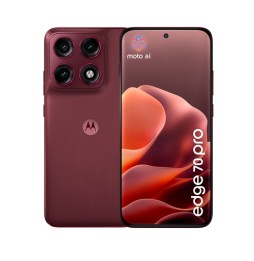 Motorola edge 70 pro 17,2 cm (6.78') Doppia SIM Android 16.0 5G USB tipo-C 8 GB 256 GB 6500 mAh Bordeaux