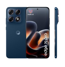 Motorola edge 70 pro 17,2 cm (6.78') Doppia SIM Android 16.0 5G USB tipo-C 8 GB 256 GB 6500 mAh Blu scuro