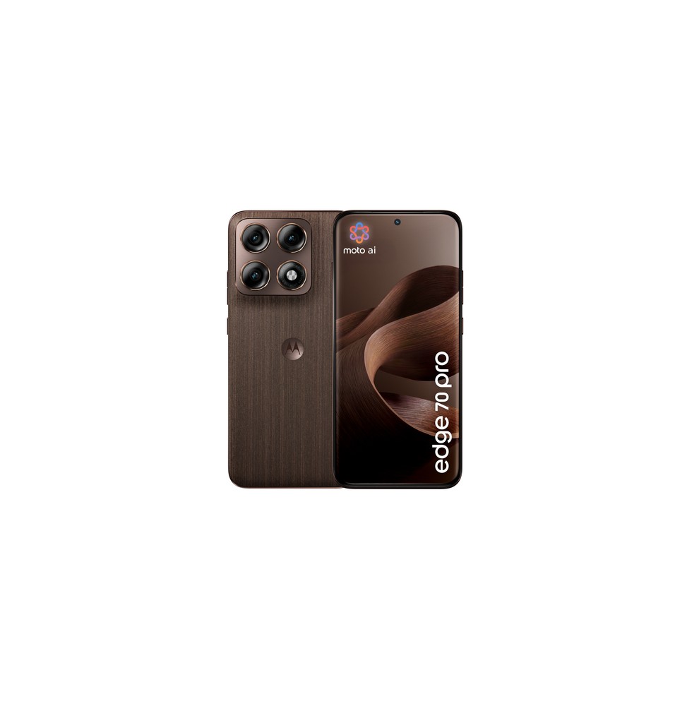 Motorola edge 70 pro 17,2 cm (6.78') Doppia SIM Android 16.0 5G USB tipo-C 8 GB 256 GB 6500 mAh Legno