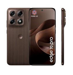 Motorola edge 70 pro 17,2 cm (6.78') Doppia SIM Android 16.0 5G USB tipo-C 8 GB 256 GB 6500 mAh Legno