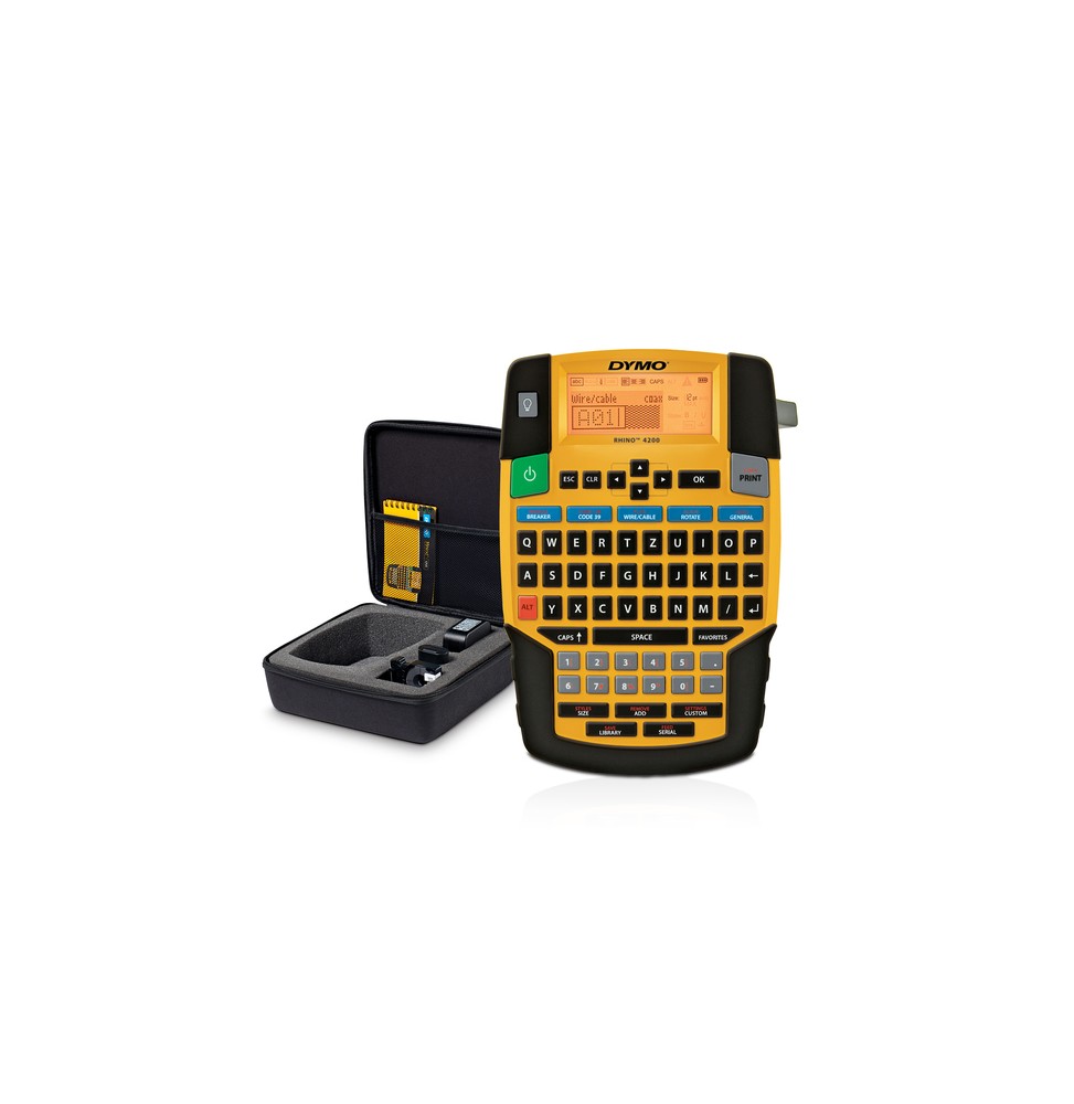 DYMO RHINO 4200 stampante per etichette (CD) Trasferimento termico QWERTZ