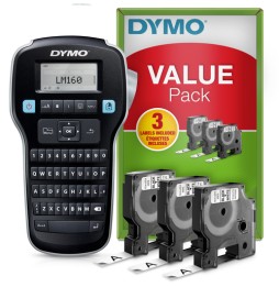 DYMO LabelManager DY LM 160 stampante per etichette (CD) Getto termico d'inchiostro 180 x 180 DPI 12 mm/s D1 QWERTY