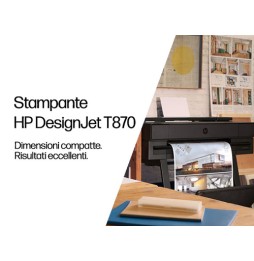 HP Designjet Stampante T870 da 24”