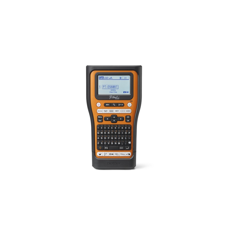 Brother PT-E560BTSP stampante per etichette (CD) Trasferimento termico 180 x 180 DPI 30 mm/s Con cavo e senza cavo HSE/TZe
