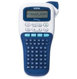 Brother PT-H107B stampante per etichette (CD) Trasferimento termico 180 x 180 DPI 20 mm/s TZe ABC